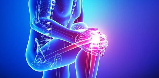 douleur intense dans l'articulation du genou